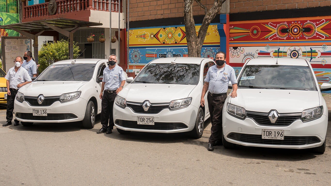 Veh&iacute;culo de servicio de SOTRAGUR S.A.